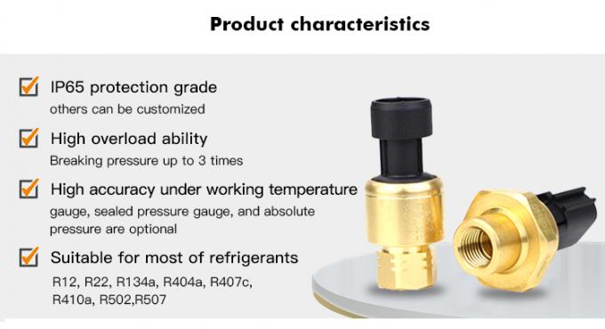 RPT233S 0~20MPa Packard Yazaki 1%FS Sensor de presión cerámico para el sistema HAVC 1