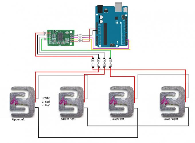 50 kg Celular de carga corporal Sensor de pesaje Resistencia a la tensión Peso de medio puente Balanzas personales Sensores de medición de presión 6